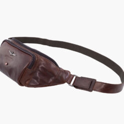 Alternative view of Marsupio in pelle linea Vintage