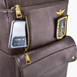 zaino uomo linea pilot zip frontali