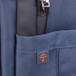 porta ombrello dello zaino uomo blu porta PC linea lightning