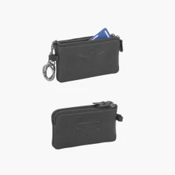 Portachiavi a sacca in pelle linea New Eagle